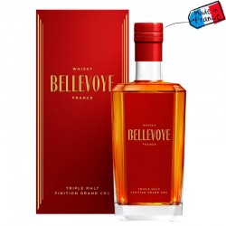 WHISKY - BELLEVOYE Triple Malt Finition Grand Cru 43° (étiquette rouge)